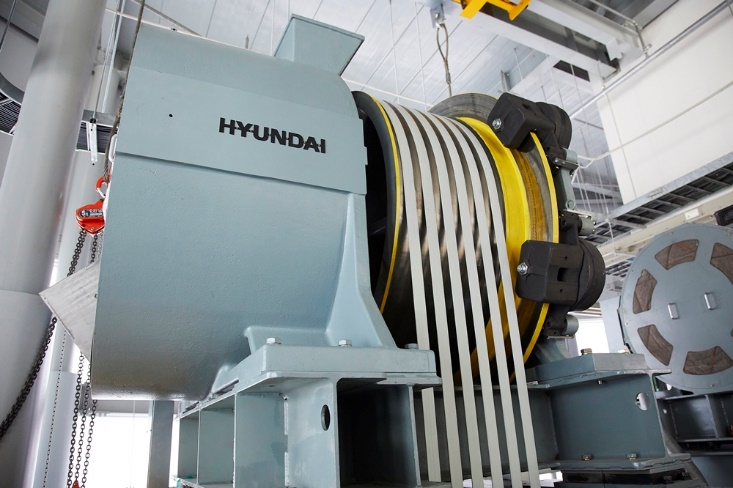Hyundai Elevator Develops Ultra-High-Speed Elevator Using Carbon Fiber Belt